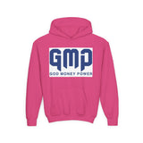 GMP “God Money Power” Youth Hoodie — Bold Faith & Motivation Pullover