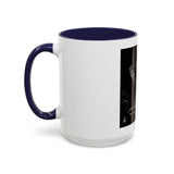 Angel Of Death Grim Reaper Black Accent Coffee Mug — Dark Gothic Scythe Design (11/15oz)