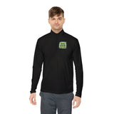 God Money Power Quarter-Zip Pullover — Bold Graphic Faith & Prosperity Pullover