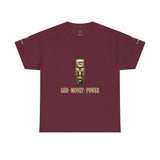 God · Money · Power Tee — GMP Gold Block Logo T-Shirt
