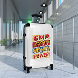 Suitcase — GMP God Money Power Retro Pop Graphic Carry-On