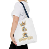 God Money Power Tote Bag — Inspirational Faith & Prosperity Canvas Tote