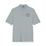 Embroidered Floral 'Love Grows' Polo Shirt