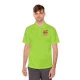 GMP God Money Power Graphic Polo Shirt – Retro Motivational Men's Sport Polo