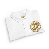 Youth Polo Shirt — Gold "GMP" (God Money Power) Emblem