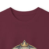 God Money Power Long Sleeve Tee — Vintage Crest Graphic