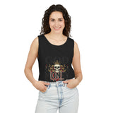 God Money Power- Skull Graphic Tank Top