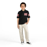 GMP Logo Youth Polo Shirt – White DryBlend® Kids Jersey