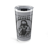 20oz Tumbler — 'Money Power' Bandana Saint Design, Insulated Travel Cup