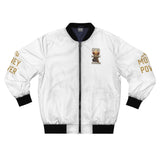 God Money Power Bomber Jacket – Motivational Religious Streetwear