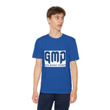GMP "God Money Power" Youth Tee - Athletic Faith-Based Logo Shirt