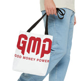 Tote Bag — GMP (God Money Power) Bold Red Logo Tote