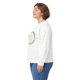 Long Sleeve Tee — Gold Monogram GMP Logo “God, Money, Power”