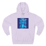 Hoodie - 'God Money Power' Graphic Fleece Pullover
