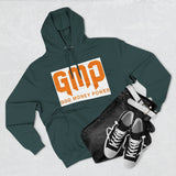 GMP "God Money Power" Hoodie — Bold Orange Streetwear Fleece