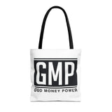 GMP Tote Bag — God Money Power Bold Logo Canvas Tote