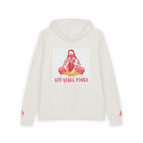 God Money Power Hoodie — Graphic Full‑Zip Hoodie with Back Illustration