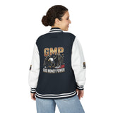 Letterman Jacket — GMP God Money Power Eagle Varsity Jacket