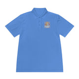 God Money Power Pyramid Polo — Men's Spiritual Graphic Sport Polo