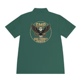 Eagle Logo Polo Shirt — "God Money Power (GMP)" Chest & Back Athletic Polo