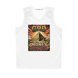 God Money Power Pyramid Basketball Jersey