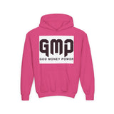 GMP 'God Money Power' Youth Hoodie — Bold Graphic Religious Streetwear