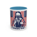 God, Money, Power Coffee Mug — Patriotic Street Art Accent Mug (11/15oz)