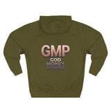 Three-Panel Fleece Hoodie