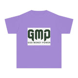 Youth Tee — "GMP (God Money Power)" Graphic Logo Kids Shirt