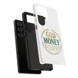 Phone Case — "God Money Power" Inspirational Religious Design