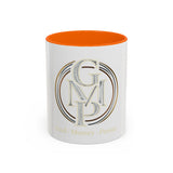 GMP Monogram Accent Coffee Mug — Gold Circle Initials (11/15oz)