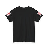 GMP 'God Money Power' Logo Tee — Red Crest Graphic T-Shirt