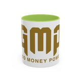 GMP Coffee Mug — "Good Money Power" Accent Ceramic Mug (11/15oz)
