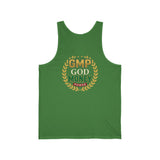 GMP God Money Power Laurel Tank Top — Motivational Faith & Wealth Graphic Tank