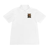 Tiger Crest Polo — 'God • Money • Power' Men's Sport Shirt