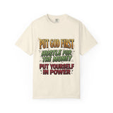 Put God First Hustle For The Money T-Shirt