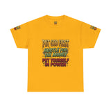 Inspirational Faith Tee — "Put God First, Hustle for the Money, Put Yourself in Power"
