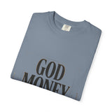 God Money Power T-Shirt — Bold Faith & Hustle Graphic Tee