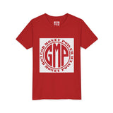 Youth Tee — 'GMP' God Money Power Circle Graphic