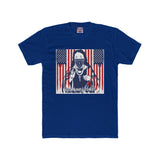 Patriotic Bandana Skull Tee – "Made America Stronger" Graphic T-Shirt