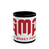 GMP Black Coffee Mug – Bold Red "Good Money Power" Logo (11oz & 15oz)