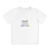 Youth Competitor Tee — "GMP GOD" Motivational Youth T‑Shirt