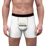 God Money Power Boxer Briefs — Men's Inspirational Graphic Underwear