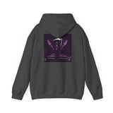 Angel Of Death Hoodie — Purple Gothic Angel Graphic Sweatshirt