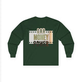 God Money Power Long Sleeve Tee
