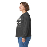 Long Sleeve Tee — GMP God "Money Power" Metallic Logo