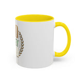 Coffee Mug — "God Money Power" Inspirational Accent Mug (11/15 oz)