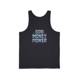 God Money Power Tank Top — Faith & Hustle Graphic Jersey Tank