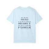 God Money Power T-Shirt — Retro Neon Faith & Hustle Graphic Tee