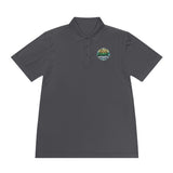 God Money Power Polo Shirt — Religious Faith & Wealth Graphic Men's Sport Polo
